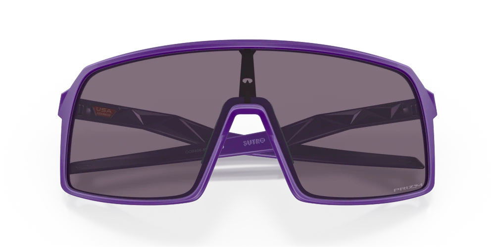 Oakley Sunglasses SUTRO Matte Electric Purple/Prizm Grey OO9406-89