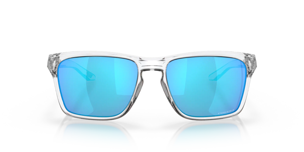 Oakley Sunglasses Sylas Polished Clear, Prizm Sapphire OO9448-04
