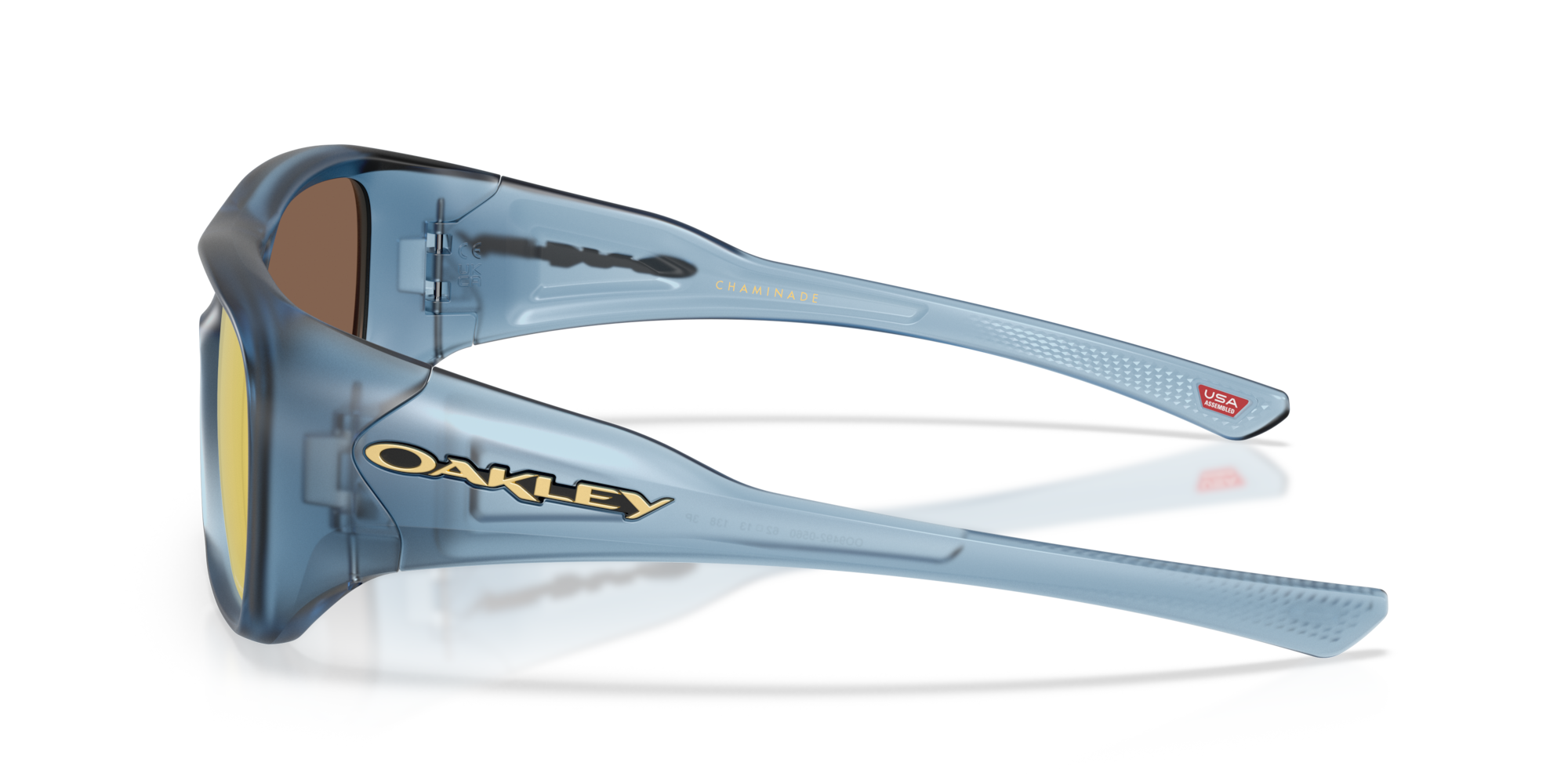 Oakley Okulary przeciwsłoneczne CHAMINADE Matte Transparent Abyss / Prizm 24k Polarized OO9492-05