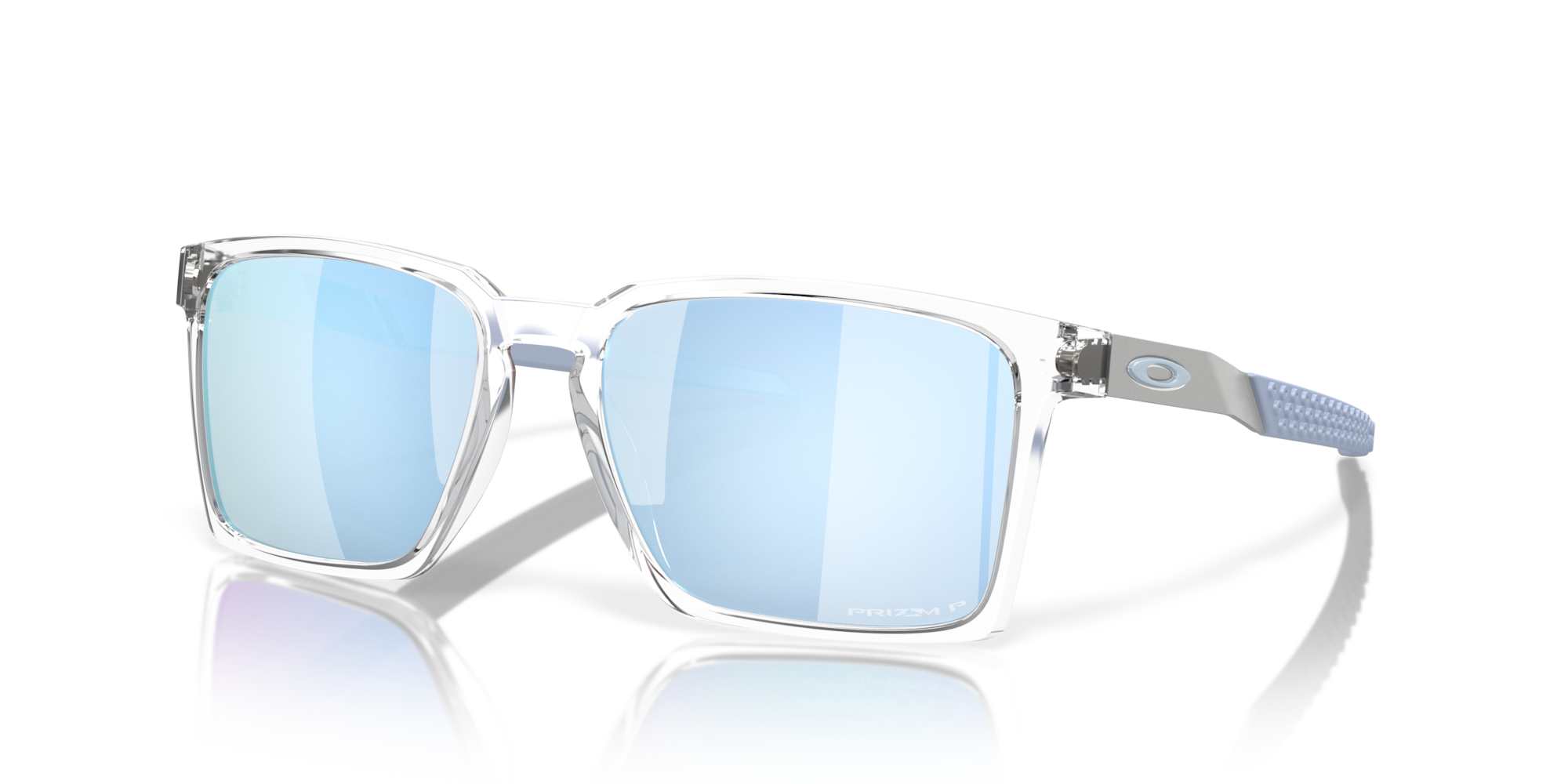 Oakley Okulary przeciwsłoneczne EXCHANGE SUN Polished Clear / Prizm Deep Water Polarized OO9483-03