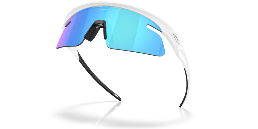 Oakley Okulary przeciwsłoneczne RSLV LITE Matte White / Prizm Sapphire OO9527D-04