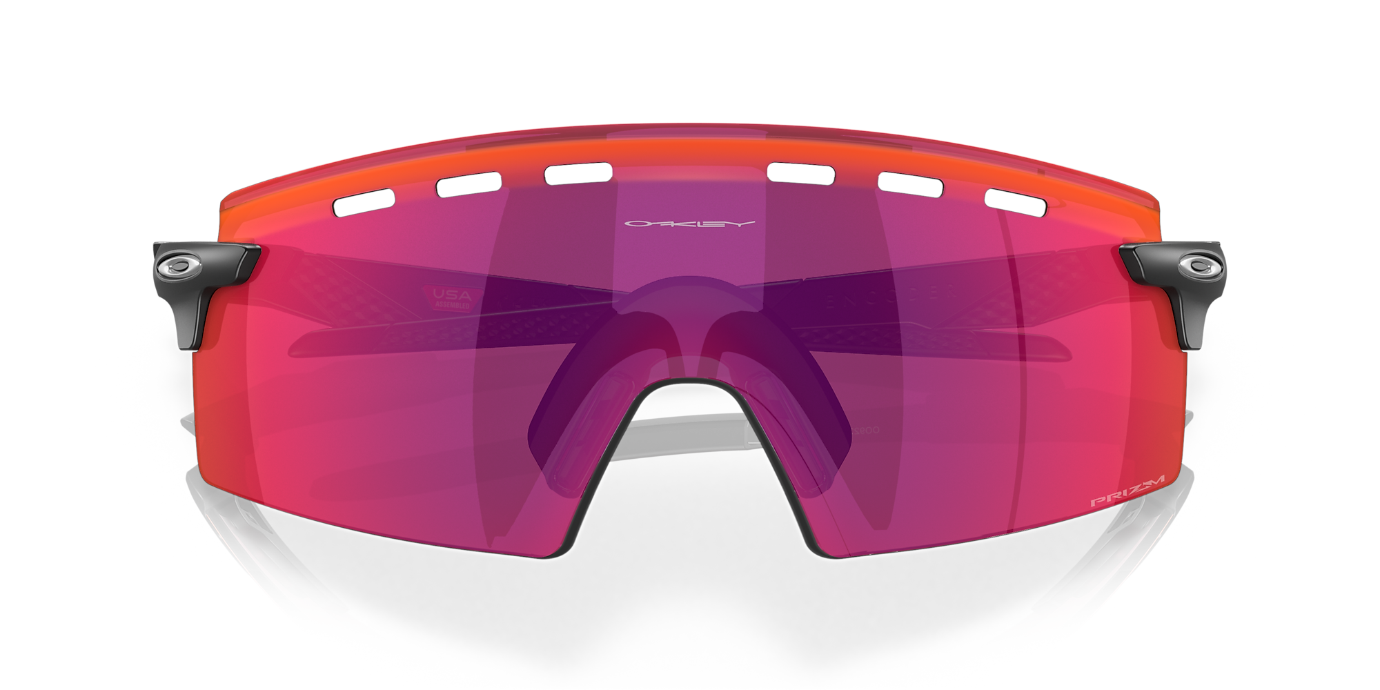 Oakley Okulary przeciwsłoneczne ENCODER STRIKE VENTED Matte black/Prizm road OO9235-02