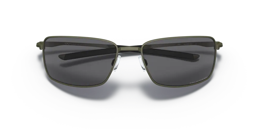 Oakley Okulary Przeciwsłoneczne SQUARE WIRE Carbon/Grey Polarized OO4075-04