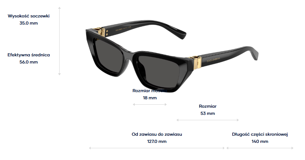 Dolce & Gabbana Okulary przeciwsłoneczne DG4532-501/87