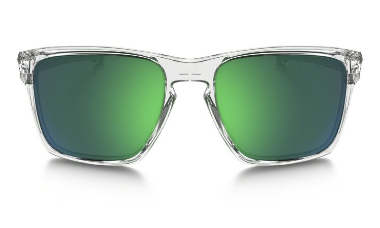 Oakley Sunglasses SLIVER XL Polished Clear / Jade Iridium OO9341-02