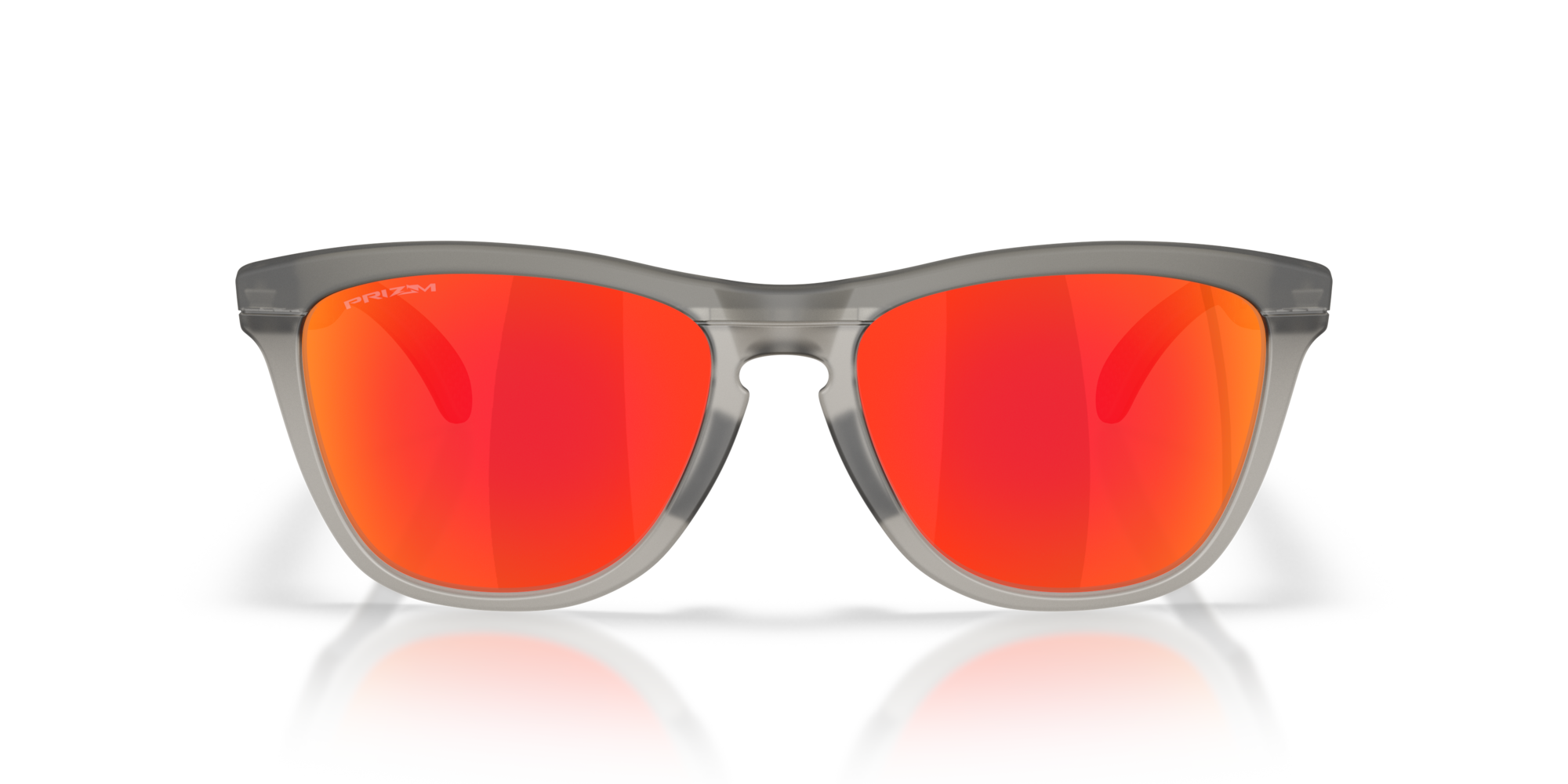 Oakley Okulary przeciwsłoneczne Frogskins Range XL Matte Grey Smoke/Grey Ink / Prizm Ruby OO9503-01