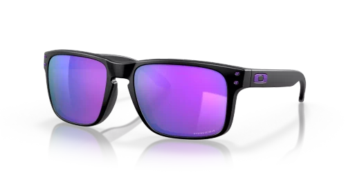 Oakley Okulary przeciwsłoneczne HOLBROOK Matte Black/Prizm Violet OO9102-K6