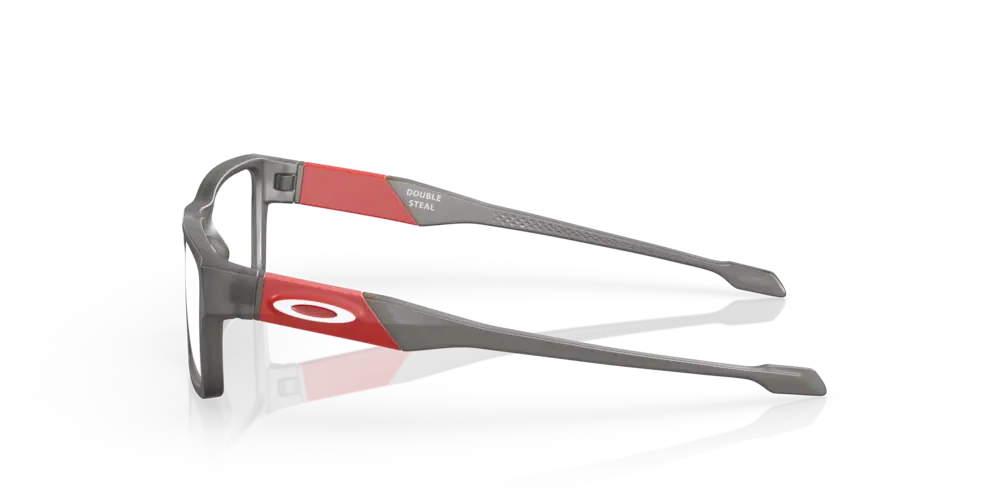 Oakley Okulary korekcyjne DOUBLE STEAL Junior Satin Grey Smoke OY8020-02