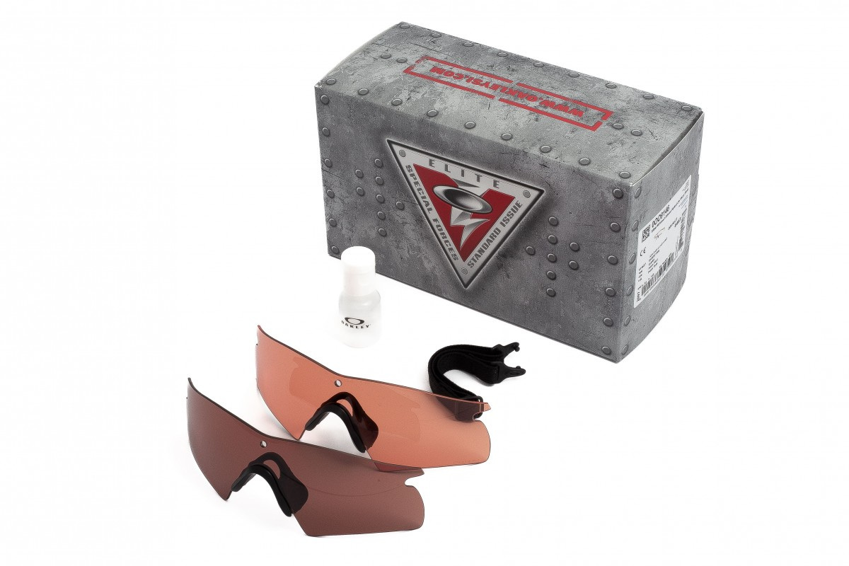 Oakley Okulary przeciwsłoneczne Balistyczne SI BALLISTIC M FRAME 3.0 Desert Tan/Clear OO9146-27