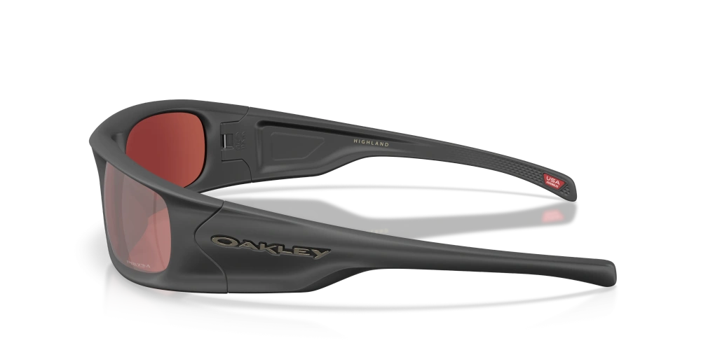 Oakley Okulary przeciwsłoneczne HIGHLAND Black Suede/Prizm Snow Black Iridium OO9522-09