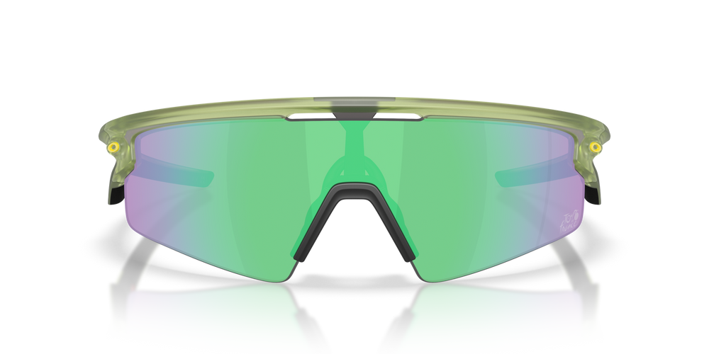 Oakley Okulary przeciwsłoneczne SPHAERA STRIKE Tour De France™ Matte Fern / Prizm Road Jade OO9531-09