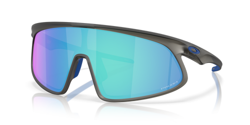 Oakley Okulary przeciwsłoneczne RSLV Matte Grey Smoke / Prizm Sapphire OO9484D-03