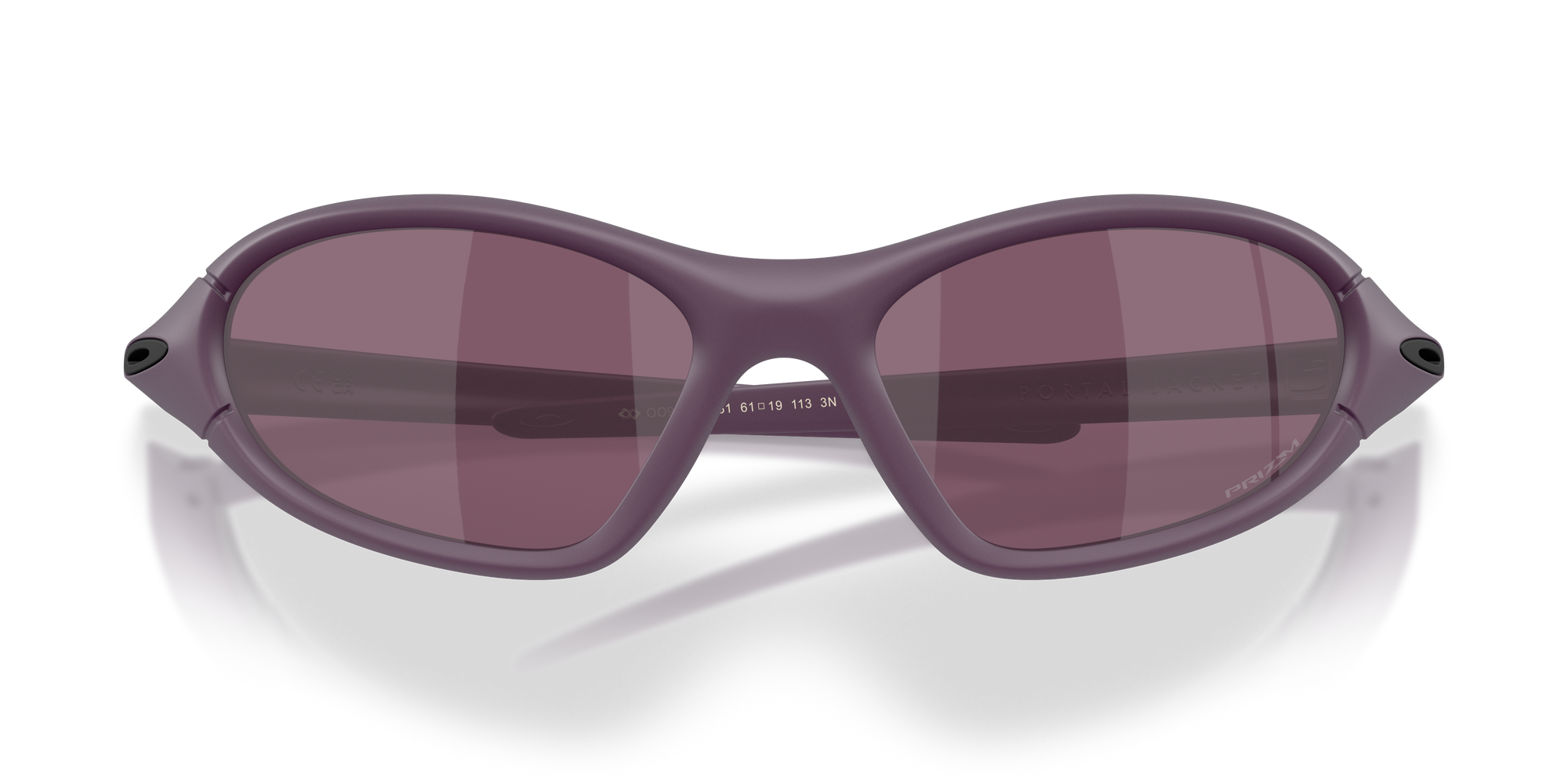 Oakley Okulary przeciwsłoneczne PORTAL JACKET Matte Aubergine/Prizm Road Black OO9536-04
