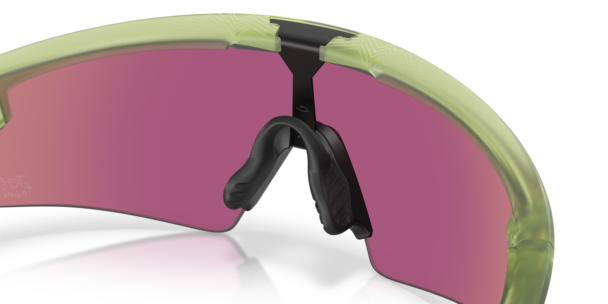 Oakley Okulary przeciwsłoneczne SPHAERA STRIKE Matte Fern / Prizm Road Jade OO9531-09