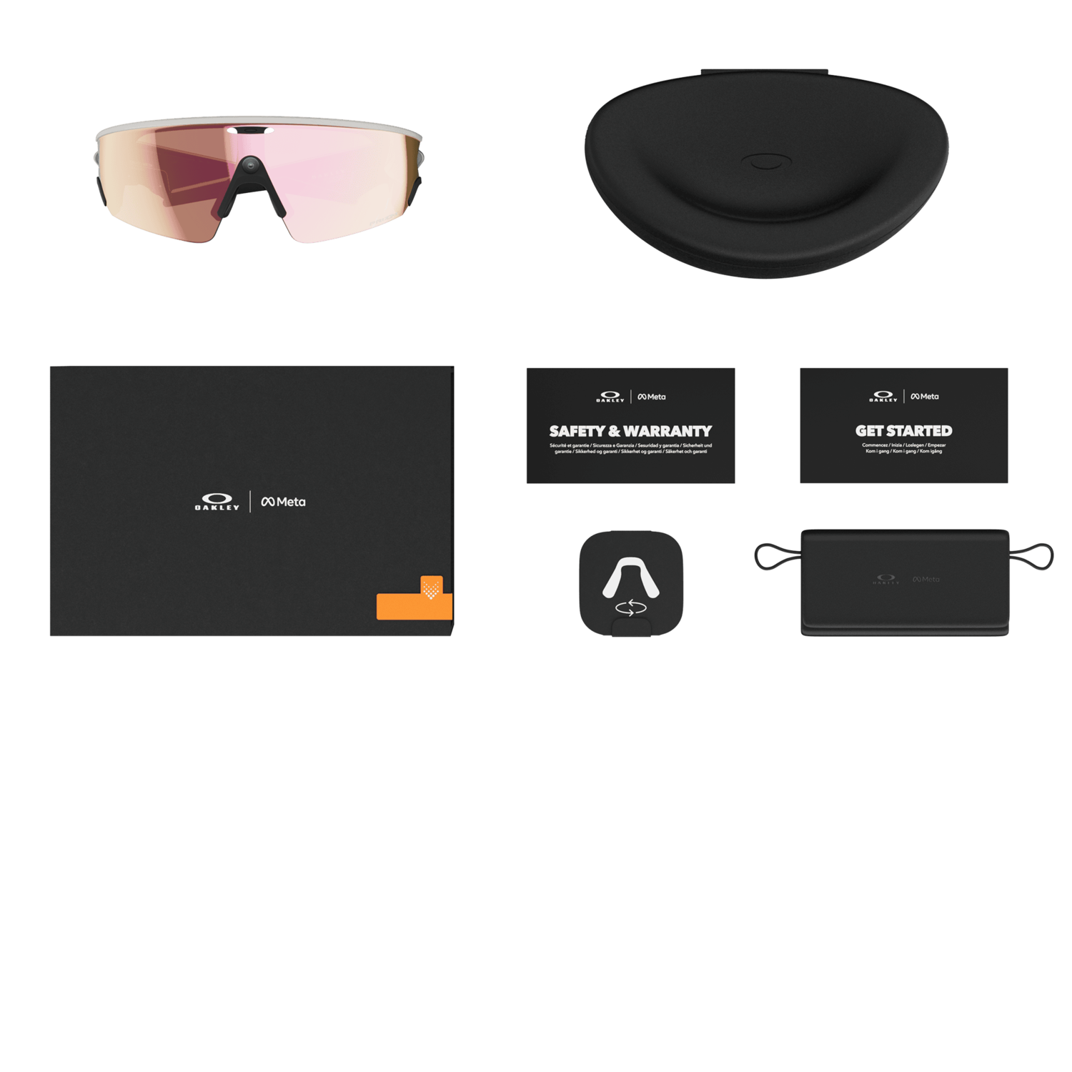 Oakley Meta Vanguard - sportowe okulary Meta AI z kamerą OW8001-08