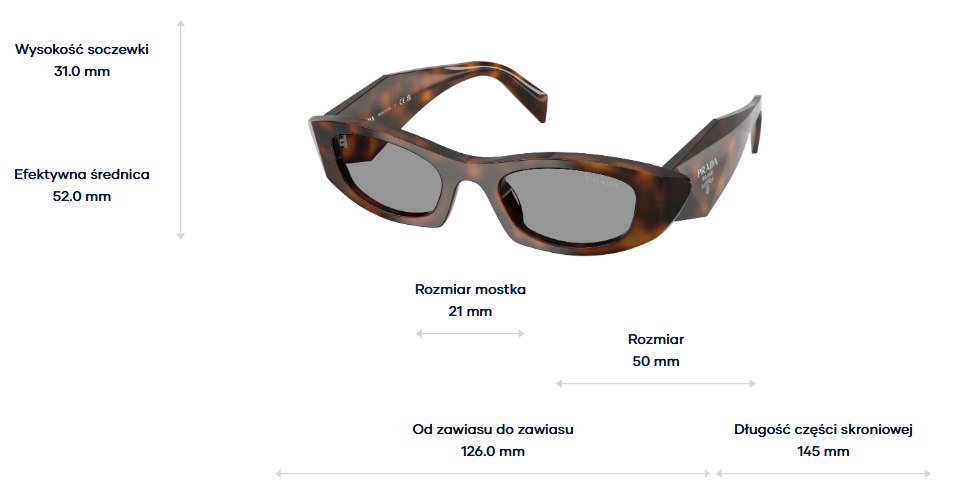 Prada Sunglasses PRB16S-20D50Q