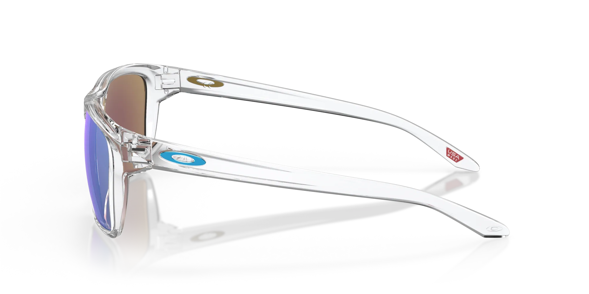 Oakley Sunglasses Sylas Polished Clear, Prizm Sapphire OO9448-04