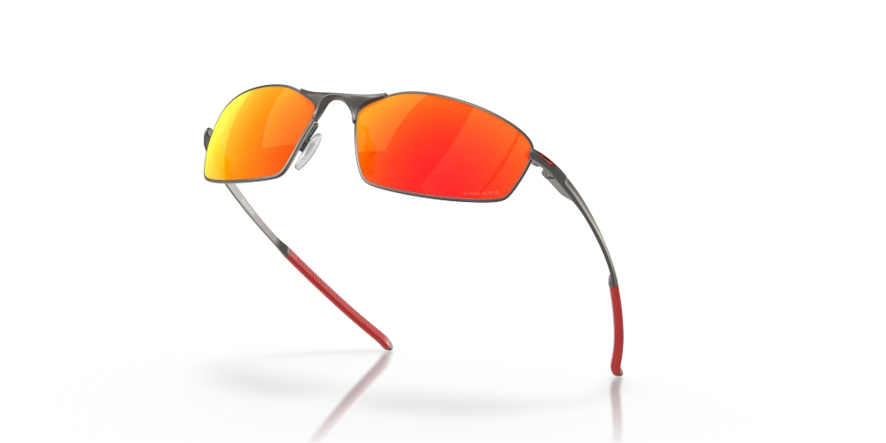 Oakley Okulary przeciwsłoneczne WHISKER Matte Gunmetal/Prizm Ruby OO4141-02