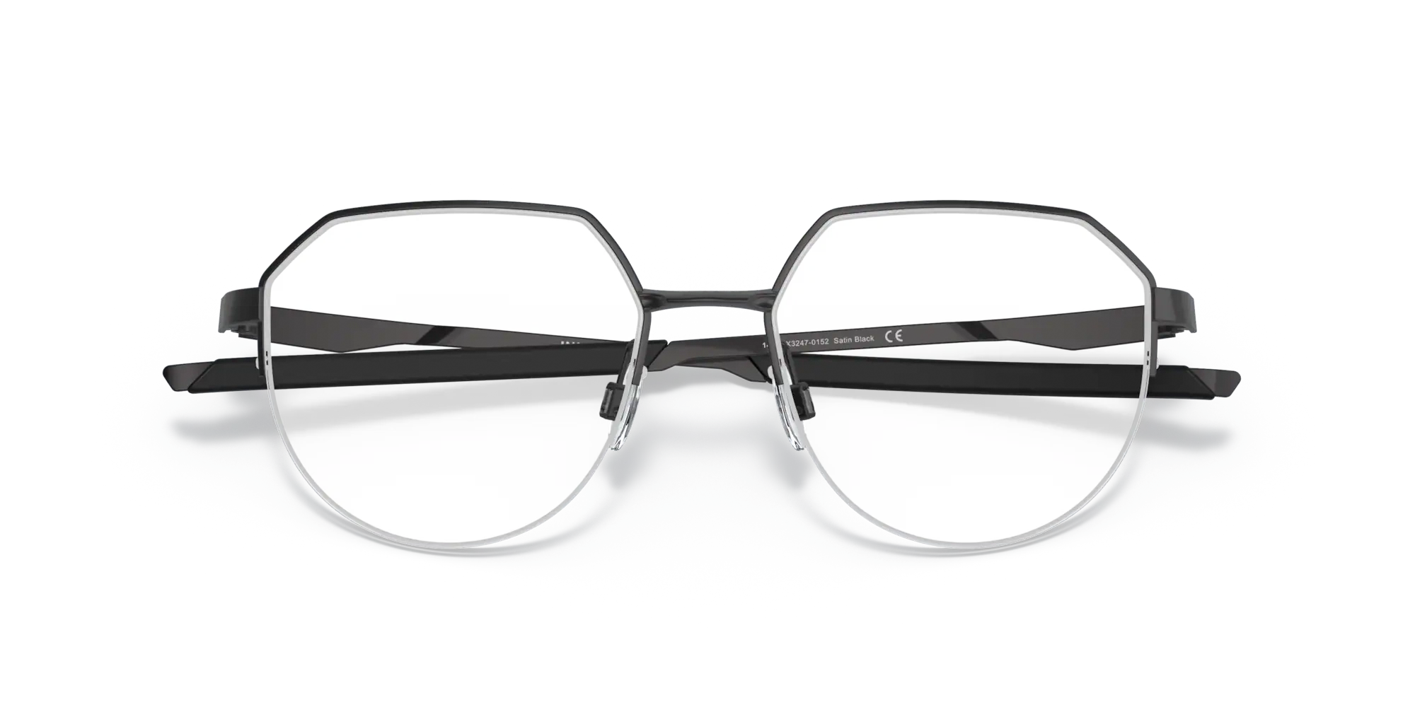 Oakley Okulary korekcyjne INNER FOIL Satin Black/Clear OX3247-01