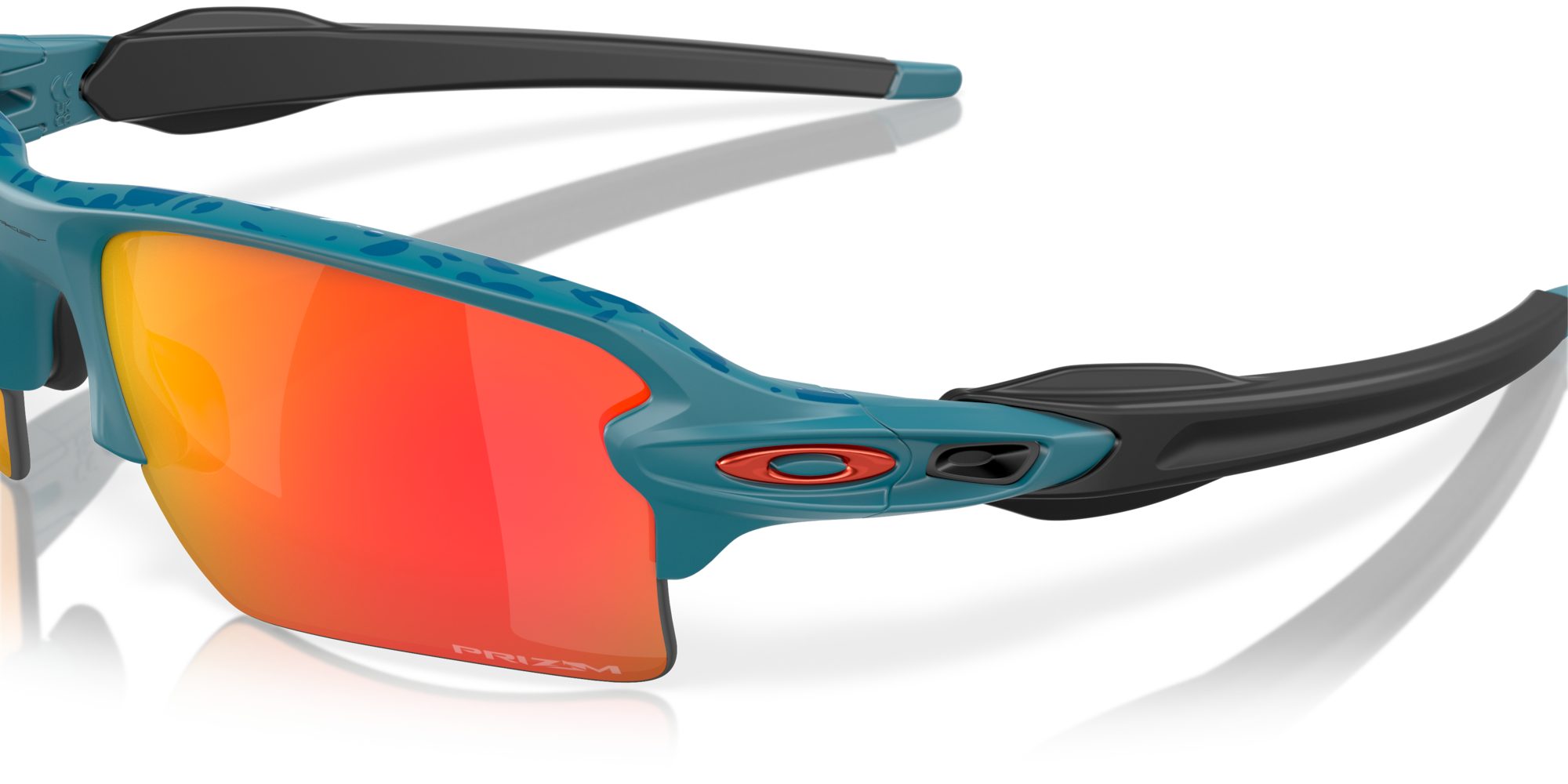 Oakley Okulary przeciwsłoneczne FLAK 2.0 XL Community Collection Matte Balsam/Prizm Ruby OO9188-J4