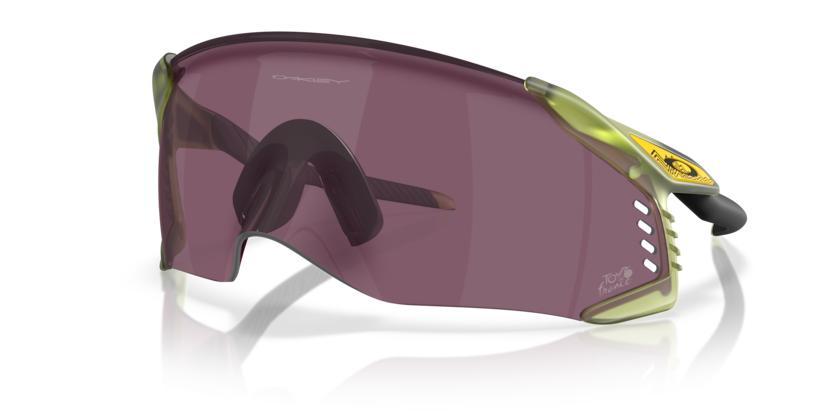 Oakley Okulary przeciwsłoneczne VELO KATO Transparent Fern / Prizm Road Black OO9501-09