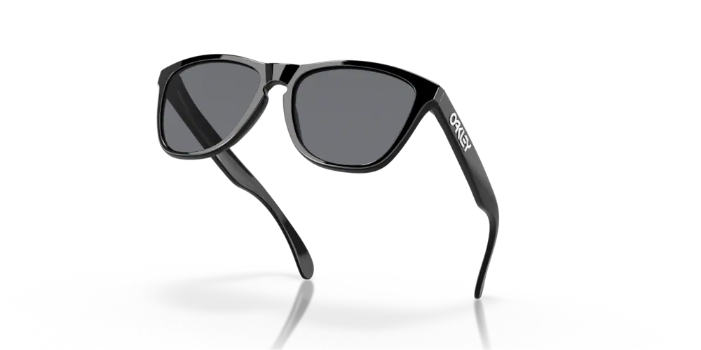 Oakley Sunglasses Frogskins Polished Black/Grey 24-306