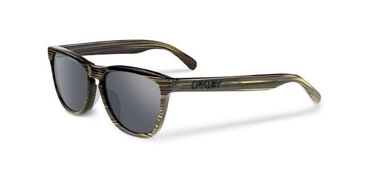 Oakley Sunglasses Frogskins LX Banded Green/Grey Polarized OO2043-09