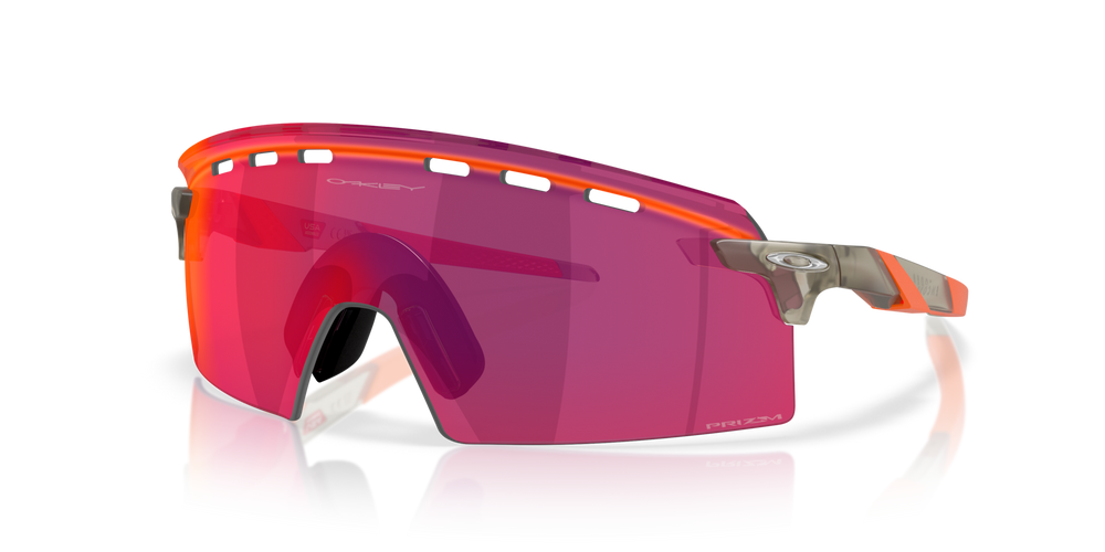 Oakley Okulary przeciwsłoneczne ENCODER STRIKE VENTED Matte Grey Ink / Prizm Road OO9235-20