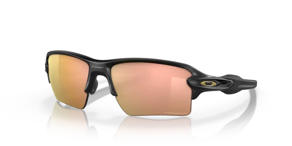 Oakley Sunglasses FLAK 2.0 Matte Black/Prizm Rose Gold Polarized OO9188-B3