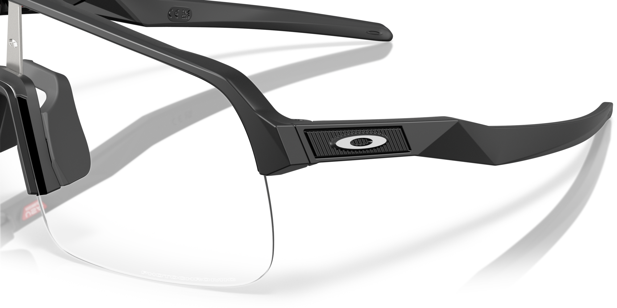 Oakley Okulary przeciwsłoneczne Sutro Lite S Matte Black / Clear to Black Iridium Photochromic OO9496-07