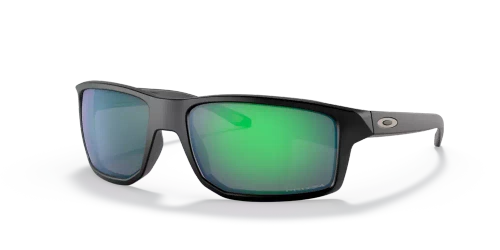 Oakley Okulary przeciwsłoneczne GIBSTON Matte Black/Prizm Jade OO9449-15