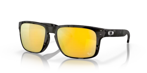 OAKLEY Sunglasses HOLBROOK Matte Black Tortoise/Prizm 24K Polarized OO9102-O3