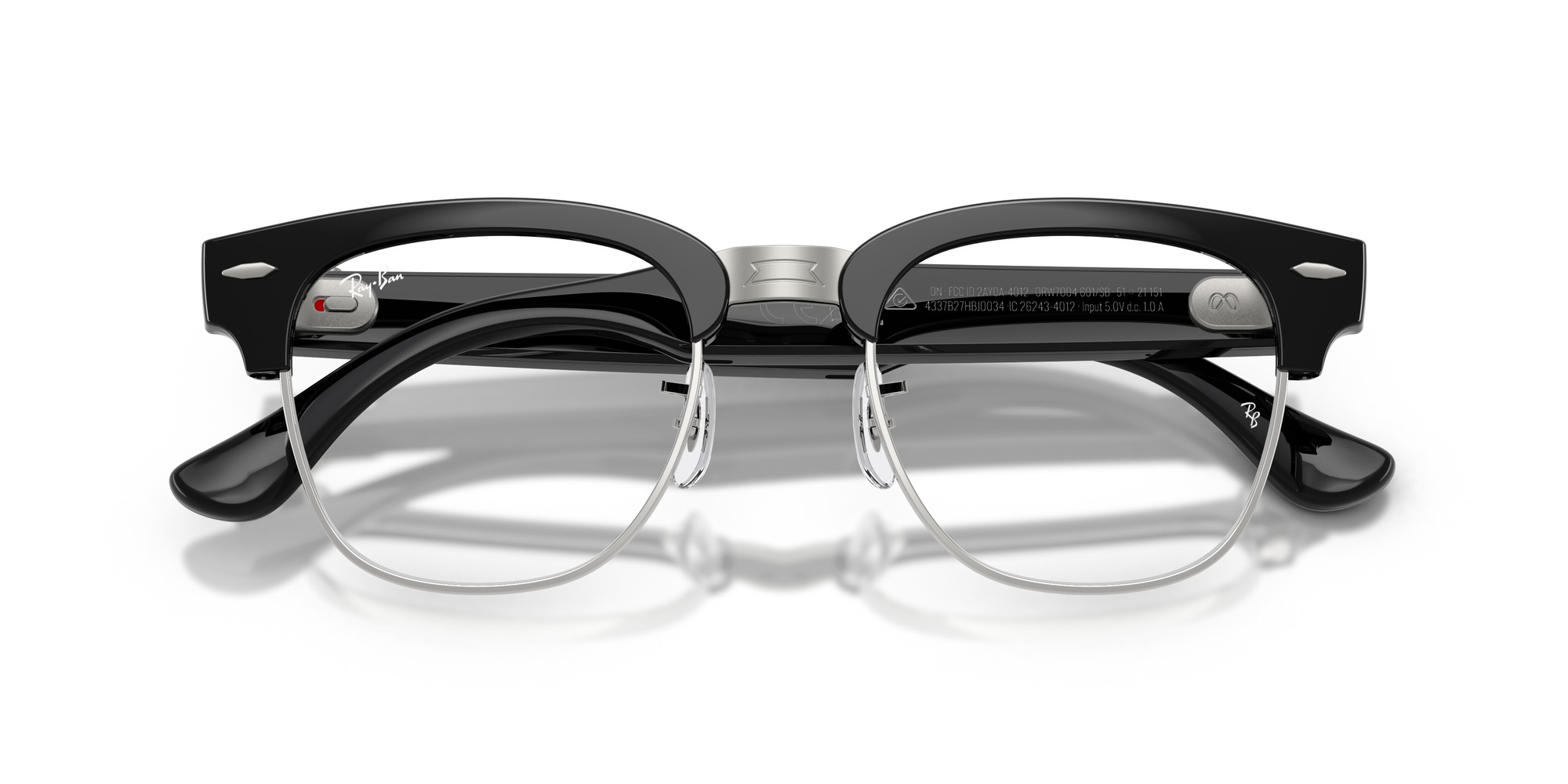 Ray-Ban Meta Clubmaster - okulary audio z Meta AI RW7004-601/SB