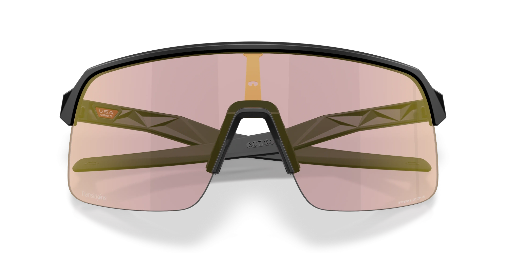 Oakley Sunglasses SUTRO LITE Matte White/Prizm Transitions Pyrite OO9463-D2