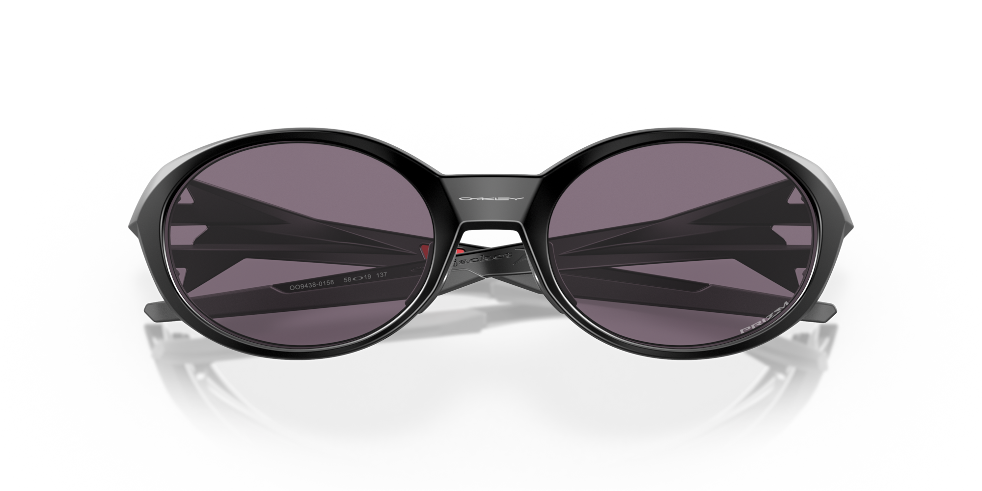 Oakley Okulary przeciwsłoneczne EYE JACKET Matte Black/Prizm Grey OO9438-01