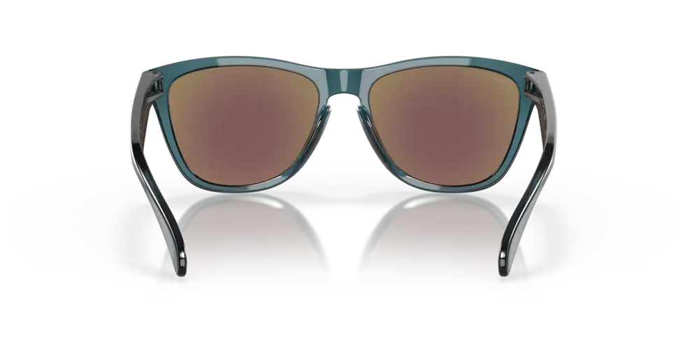 Oakley Sunglasses FROGSKINS Crystal Black / Prizm Sapphire Polarized OO9013-F6