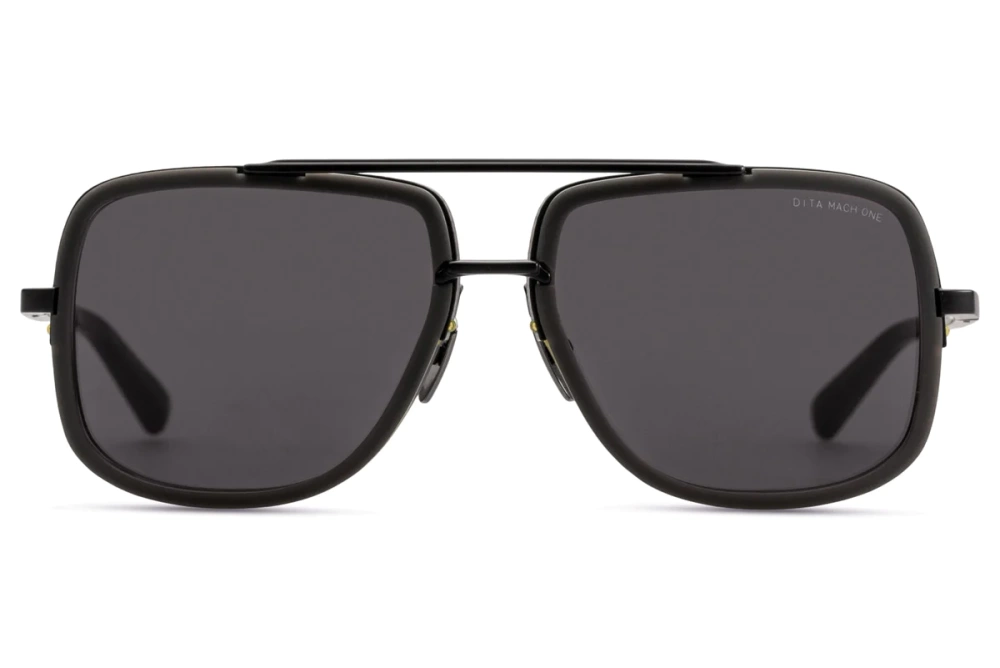 Dita Okulary przeciwsłoneczne MACH-ONE DRX-2030-V-GRY-BLK-59