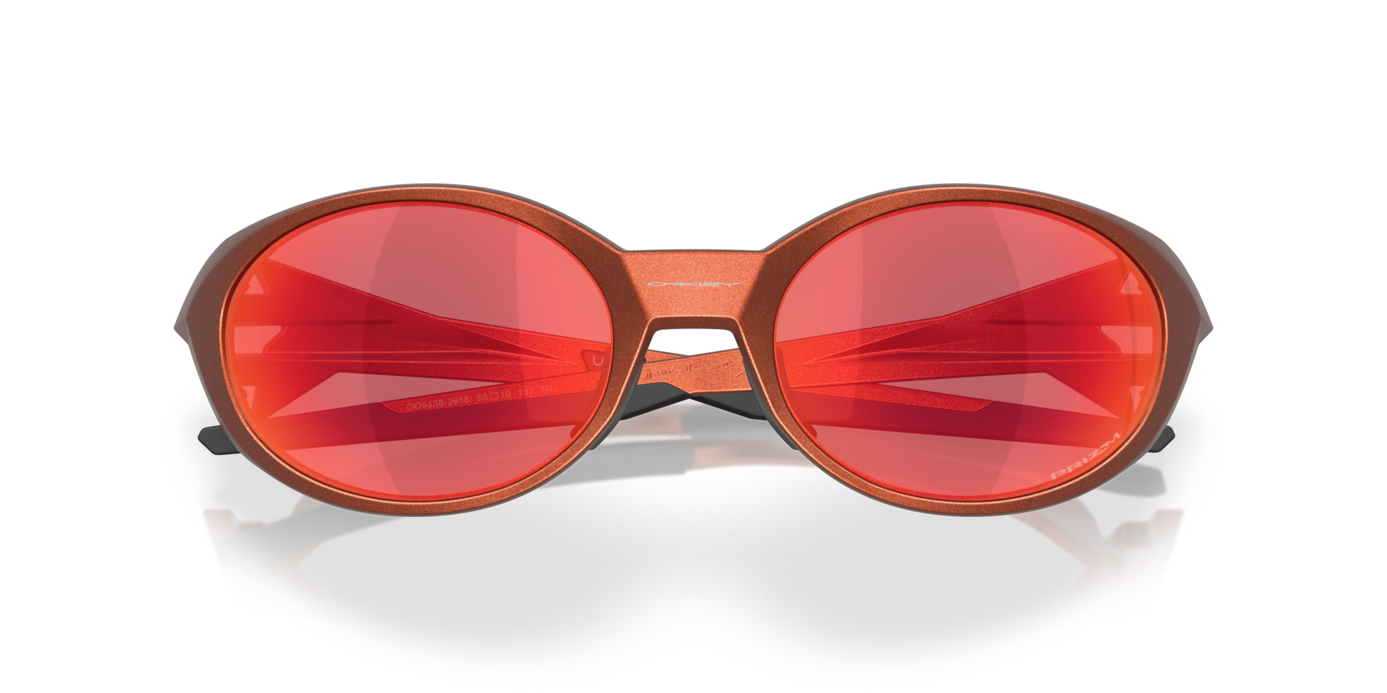 Oakley Okulary przeciwsłoneczne EYEJACKET REDUX Fire orange / Prizm trail torch OO9438-25