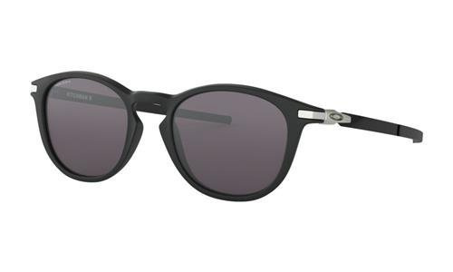 Oakley Okulary przeciwsłoneczne PITCHMAN R Satin Black/Prizm Grey OO9439-01