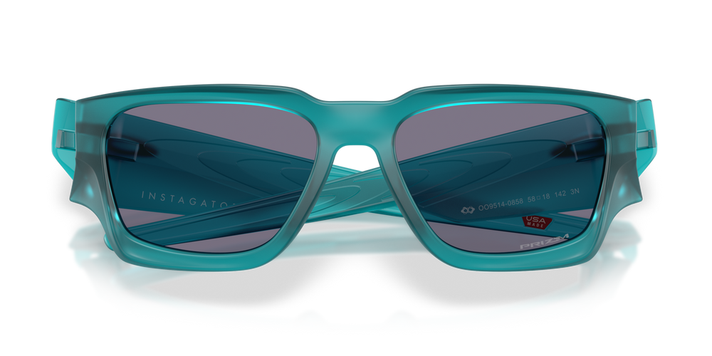 Oakley Okulary przeciwsłoneczne Instagator Matte Transparent Artic Surf / Prizm Grey OO9514-08
