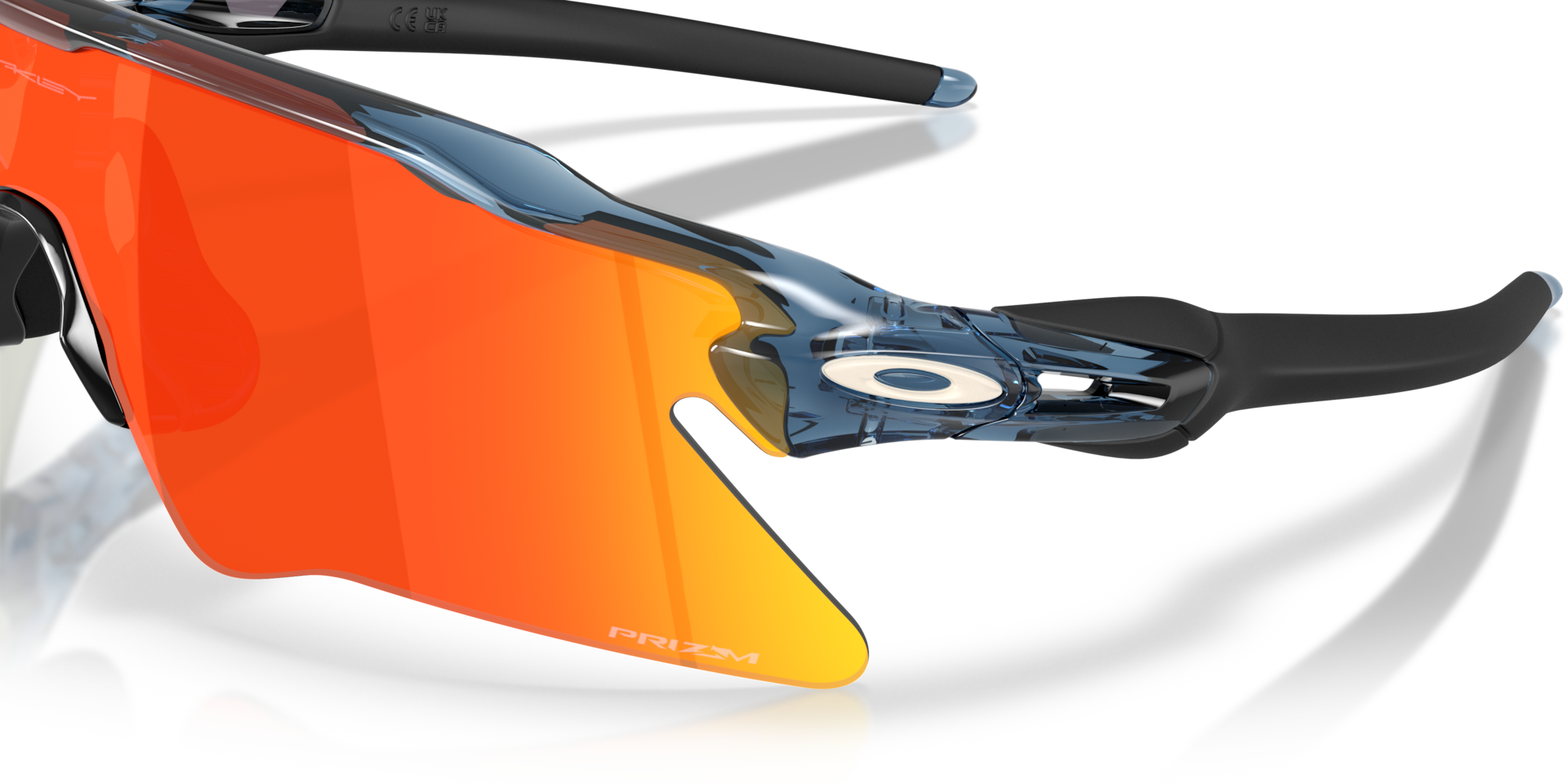 Oakley Sunglasses RADAR EV HEATER Transparent Abyss/Prizm Ruby OO9541-07