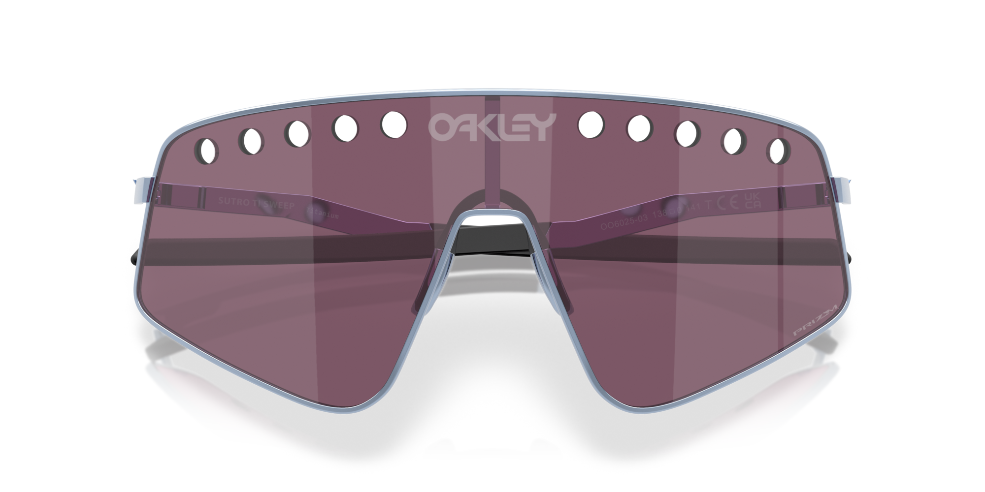 Oakley Okulary przeciwsłoneczne SUTRO TI SWEEP Polished Stonewash/Prizm Road Black OO6025-04
