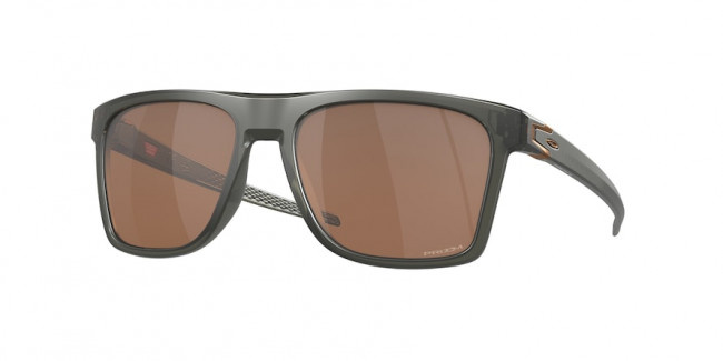 Oakley Sunglasses LEFFINGWELL Matte Grey Smoke, Prizm Tungsten OO9100-02