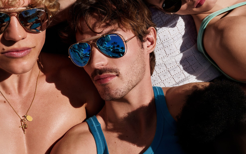 DOLCE&GABBANA x Ray-Ban Okulary przeciwsłoneczne RB3029M-001/55