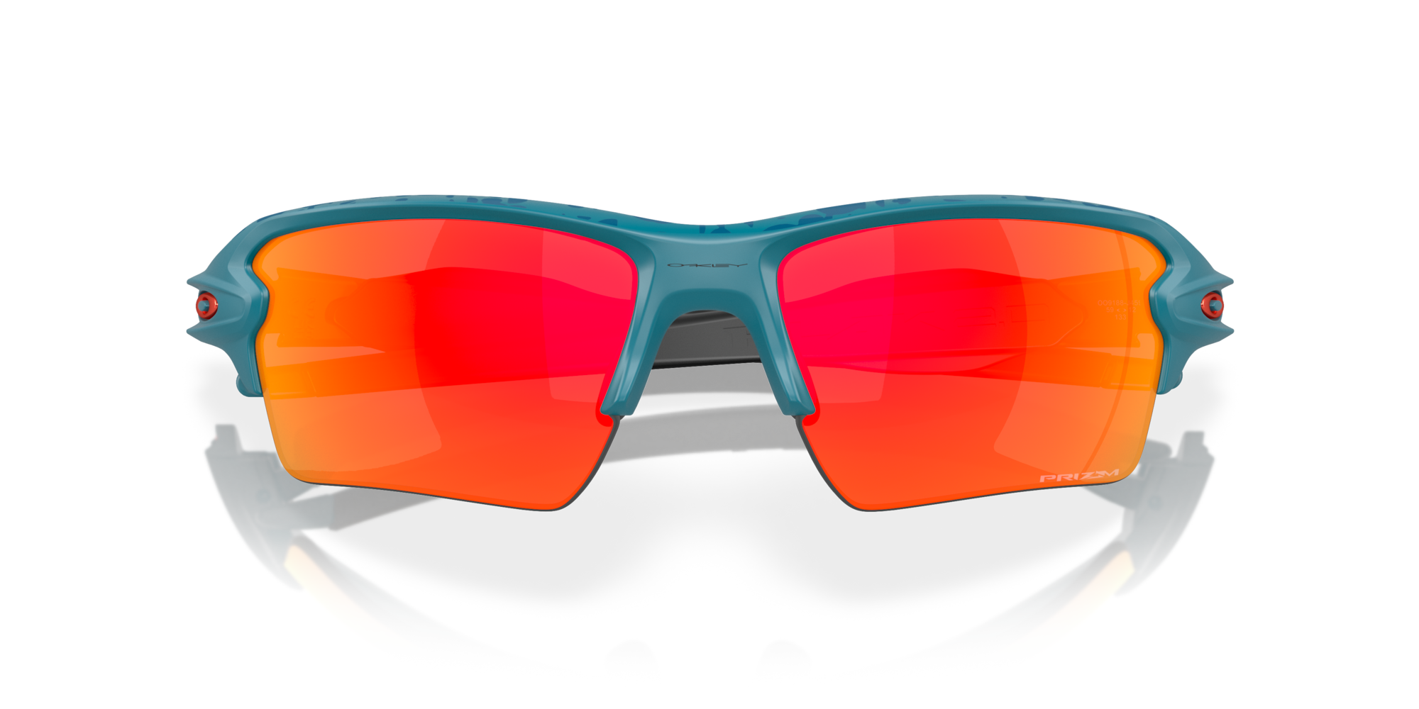 Oakley Sunglasses FLAK 2.0 XL Community Collection Matte Balsam/Prizm Ruby OO9188-J4