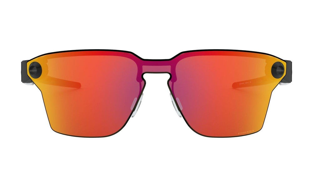 Oakley Sunglasses LUGPLATE Polished Black/Prizm Ruby OO4139-04