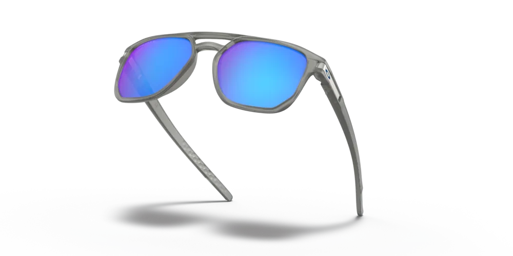Oakley Sunglasses LATCH BETA Matte Grey Ink/Prizm Sapphire Polarized OO9436-06