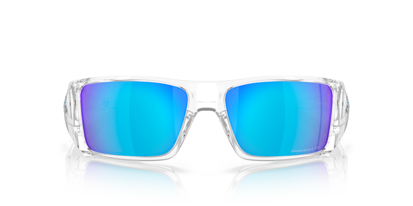 Oakley Sunglasses HELIOSTAT Clear/Prizm sapphire polarized OO9231-07