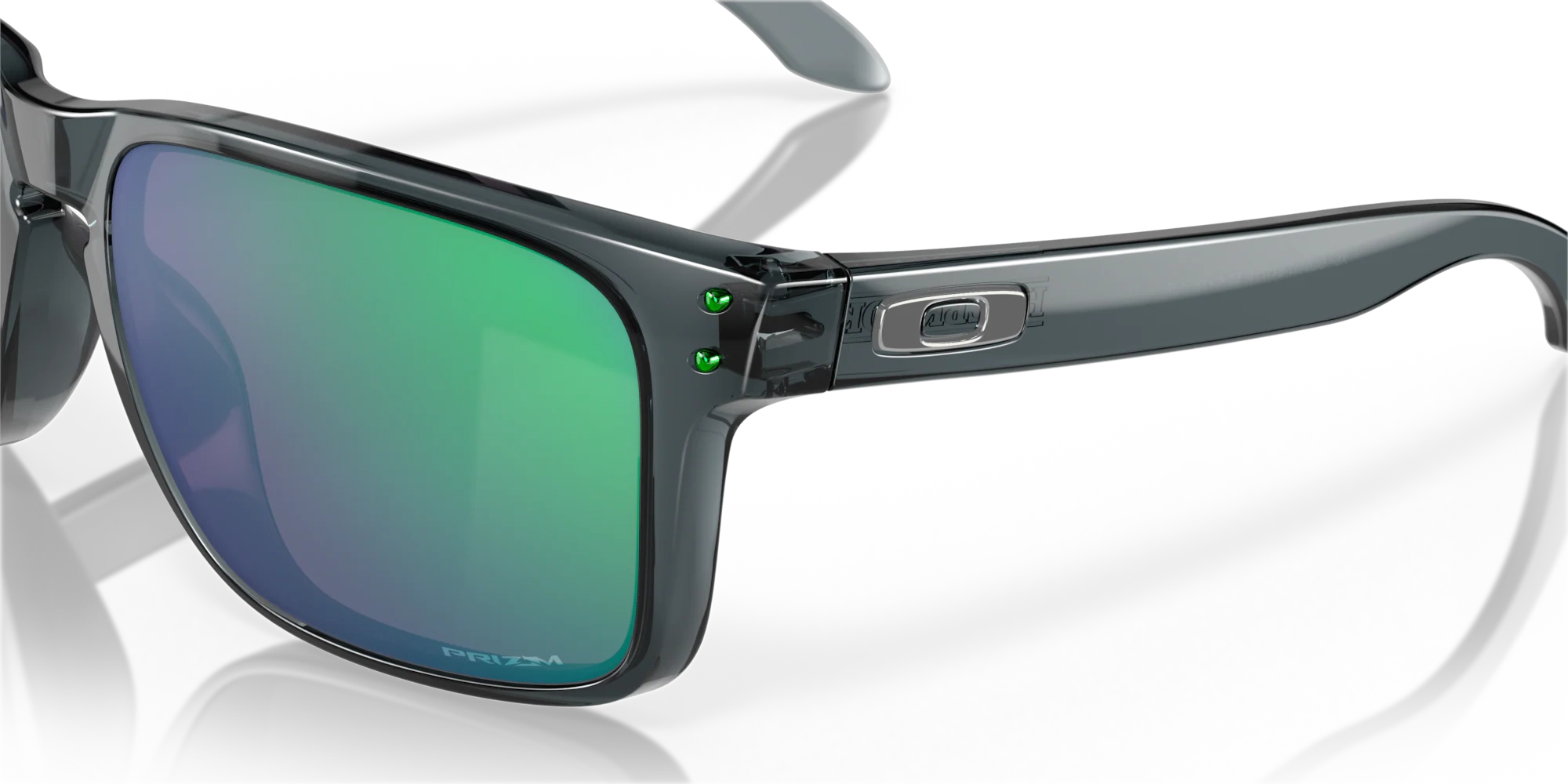 Oakley Okulary przeciwsłoneczne HOLBROOK XL Crystal Black/Prizm Jade OO9417-14