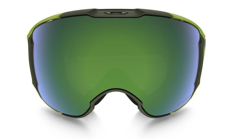 OAKLEY Gogle AIRBRAKE XL Hazard Bar Army Iron/Prizm Jade Iridium & Prizm Sapphire Iridium OO7071-18